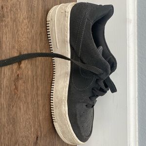 Nike platform suede Air Force